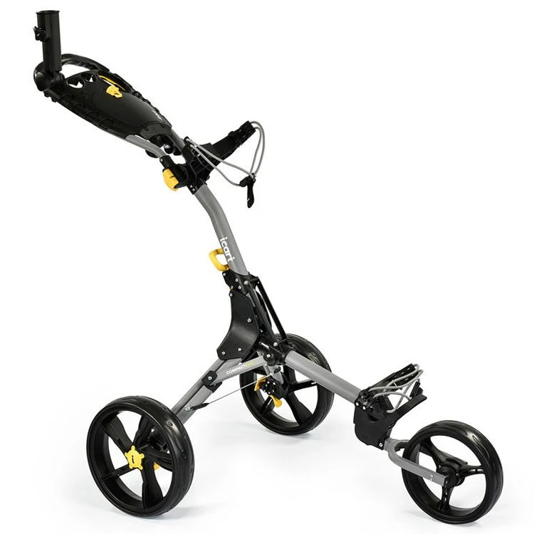 Masters ICart Compact Evo Push Trolley - Grey/Black 3 Masters ICart Compact Evo Push Trolley - Grey/Black