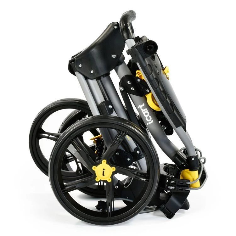 Masters ICart Compact Evo Push Trolley - Grey/Black 4 Masters ICart Compact Evo Push Trolley - Grey/Black - Image 2