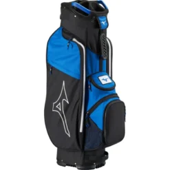 Mizuno Light Weight 7-Way Cart Bag - Blue/Black -Every Golf Day Store mizuno light weight cart bag 7 way blue black 3