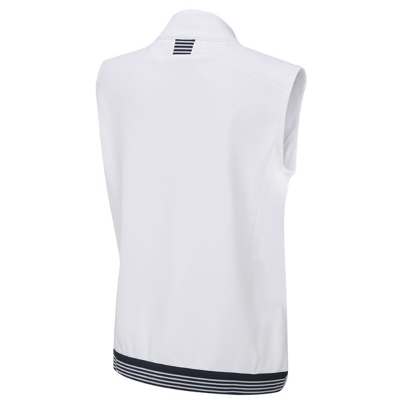 Ping Ladies SensorWarm Dot Sleeveless Fleece Vest - White/Navy 4 Ping Ladies SensorWarm Dot Sleeveless Fleece Vest - White/Navy - Image 2