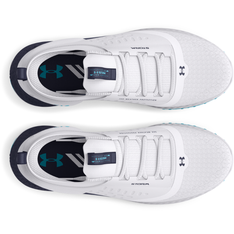 Under Armour Men's UA Charged Phantom Spikeless Golf Shoes - White / Midnight Navy 7 Under Armour Men's UA Charged Phantom Spikeless Golf Shoes - White / Midnight Navy - Image 5