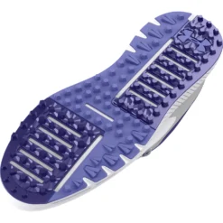 Under Armour Charged Breathe 2 SL Ladies Golf Shoes - White/Silver/Blue -Every Golf Day Store s7.3026403 100 SOLE