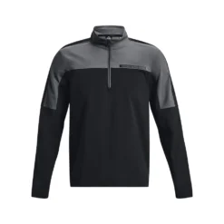 Under Armour Men's UA Storm Windstrike ½ Zip Golf Jacket - Pitch Grey/Black