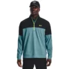 Under Armour Storm HZ 1/2 Zip Golf Sweater - Still Water -Every Golf Day Store s7.V5 1377398 400 FC