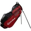 TaylorMade Flextech Waterproof Golf Stand Bag - Black/Red -Every Golf Day Store taylormade V9703201 1