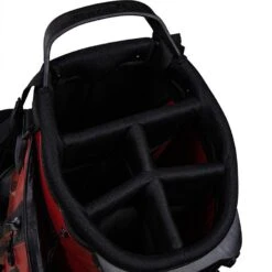 TaylorMade Flextech Waterproof Golf Stand Bag - Black/Red 7 TaylorMade Flextech Waterproof Golf Stand Bag - Black/Red -Every Golf Day Store taylormade V9703201 5