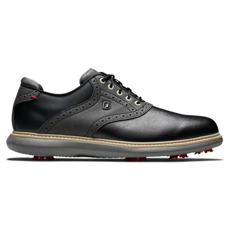 Footjoy Mens FJ Traditions - Black 3 Footjoy Mens FJ Traditions - Black